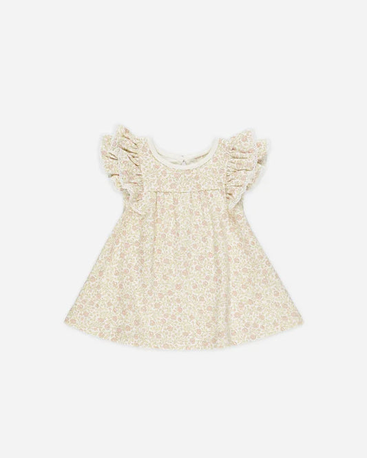 Quincy Mae Flutter Dress - Primrose