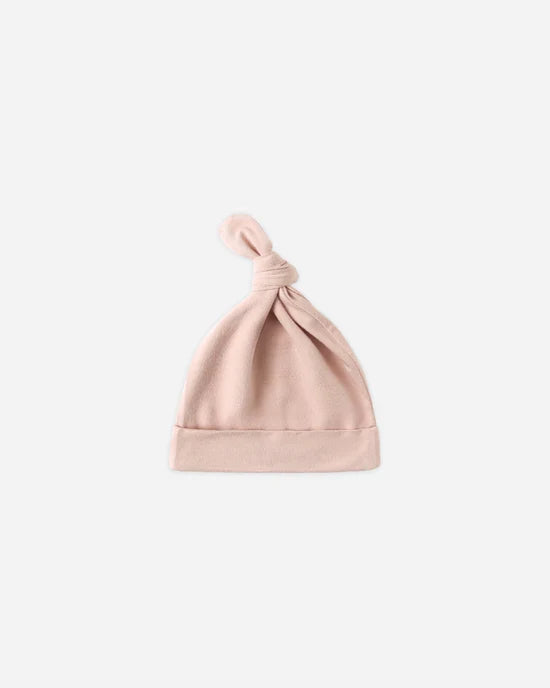 Quincy Mae Knotted Bamboo Baby Hat - Rose