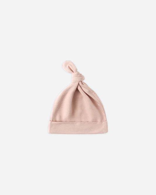 Quincy Mae Knotted Bamboo Baby Hat - Rose