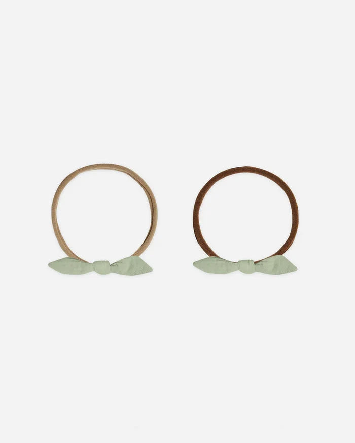 Quincy Mae Little Knot Headband - Sage