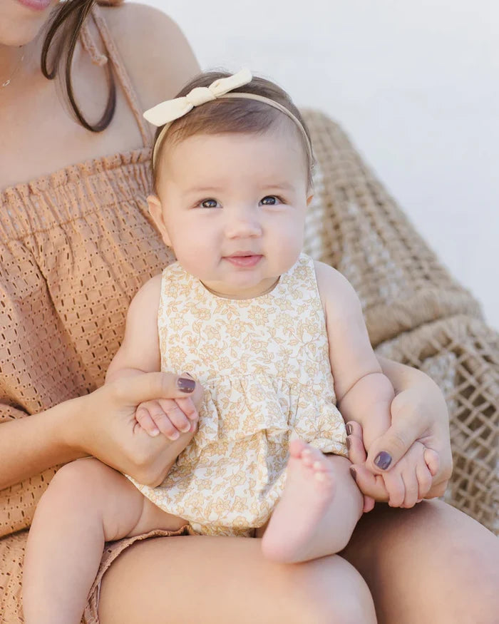 Quincy Mae Little Knot Headband - Yellow
