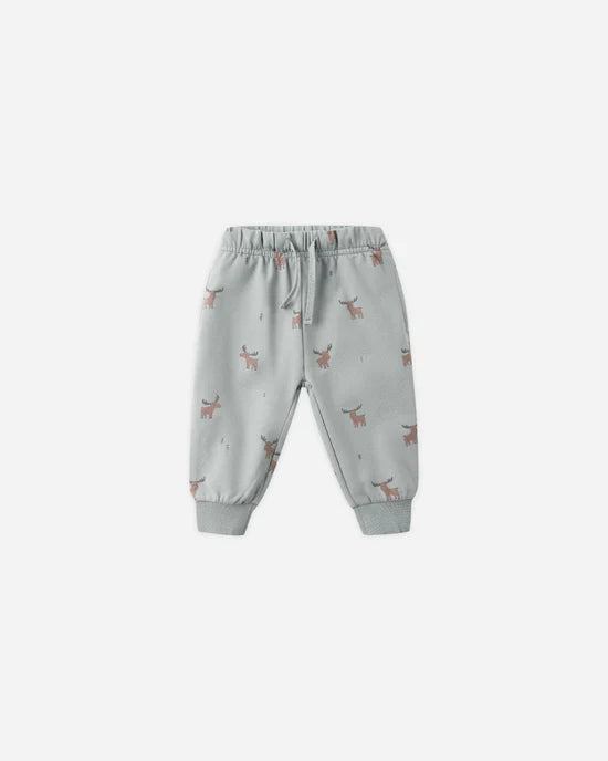 Quincy Mae Relaxed Sweatpant - Moose