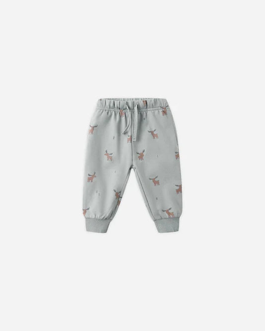 Quincy Mae Relaxed Sweatpant - Moose