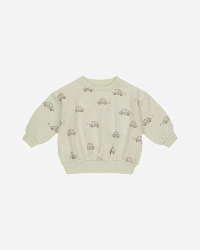 Quincy Mae Relaxed Sweatshirt - Cars