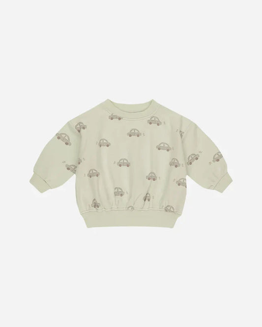 Quincy Mae Relaxed Sweatshirt - Cars