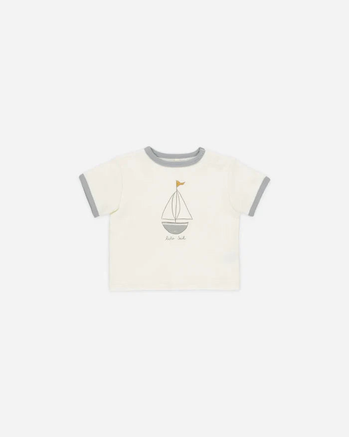 Quincy Mae Ringer Tee - Boat
