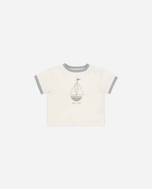 Quincy Mae Ringer Tee - Boat