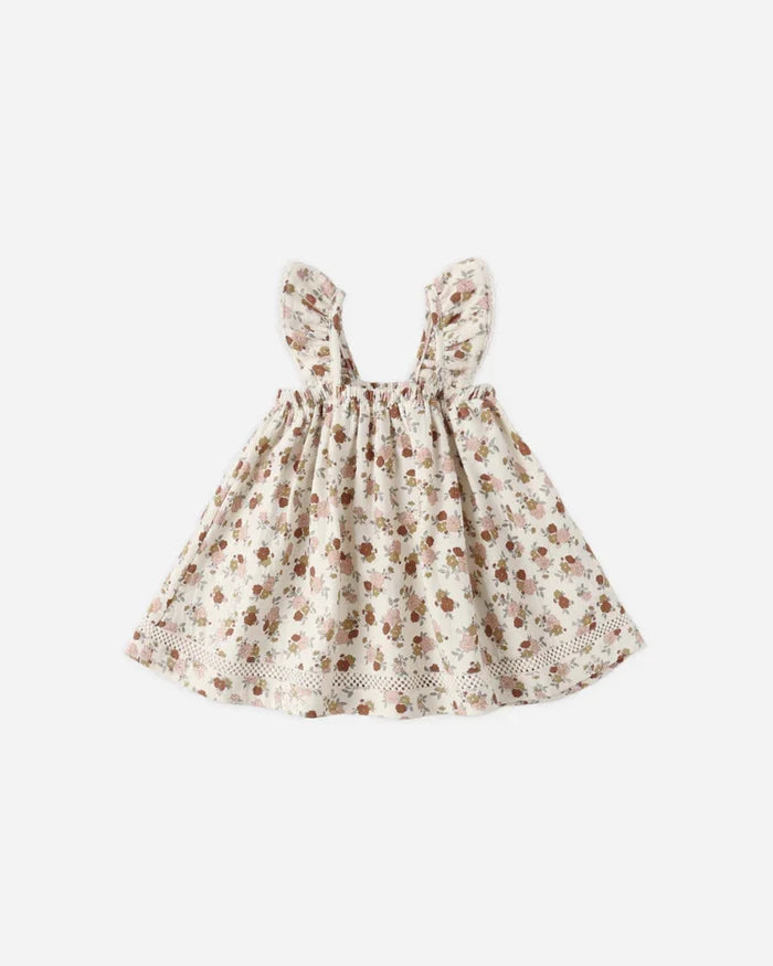 Quincy Mae Ruffle Tank Dress - Bloom