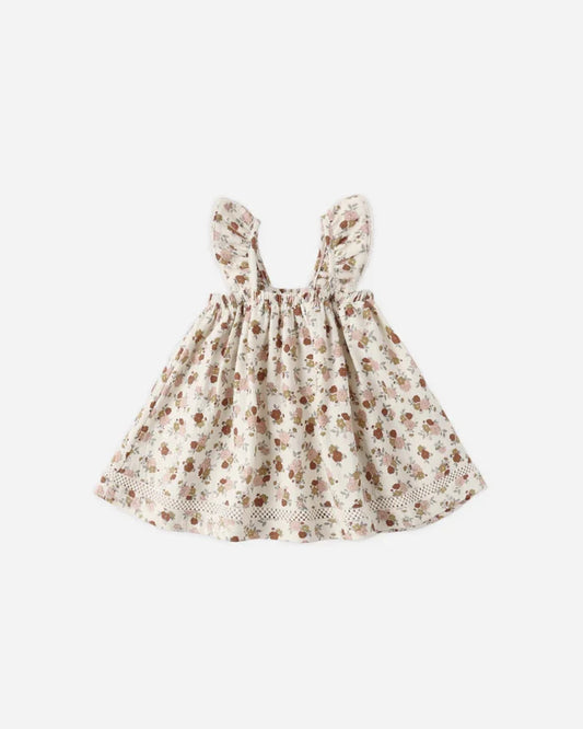 Quincy Mae Ruffle Tank Dress - Bloom