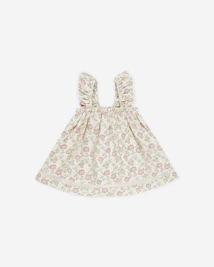 Quincy Mae Ruffled Tank Dress - Bloom