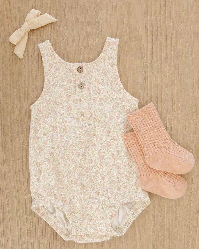 Quincy Mae Socks Set - Melon/Lavender