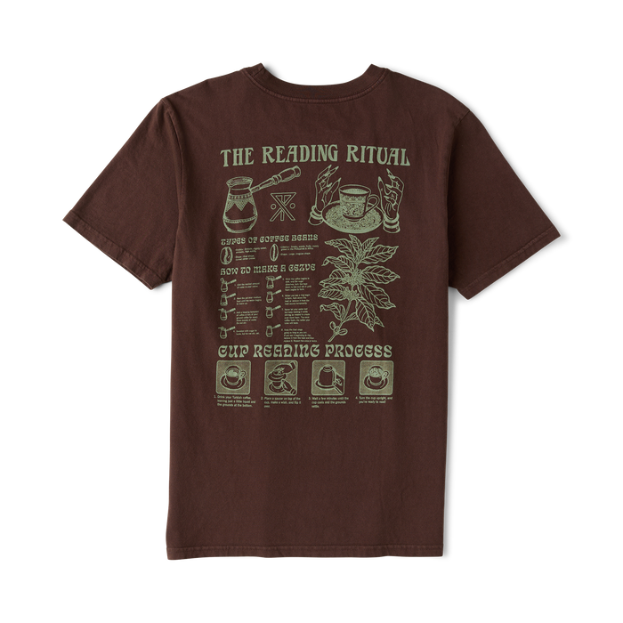 Roark Reading Ritual Premium Tee - Tobacco