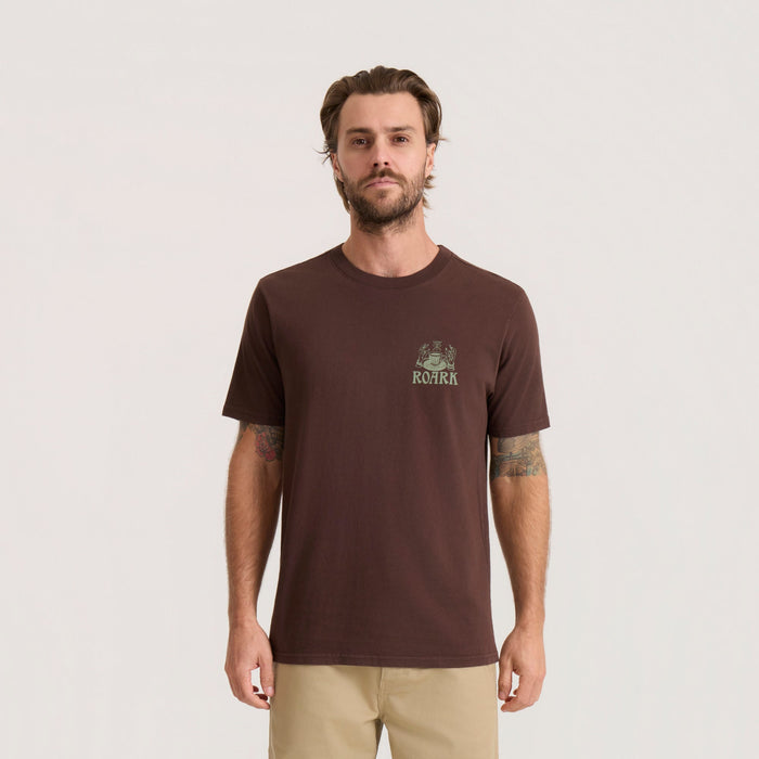 Roark Reading Ritual Premium Tee - Tobacco