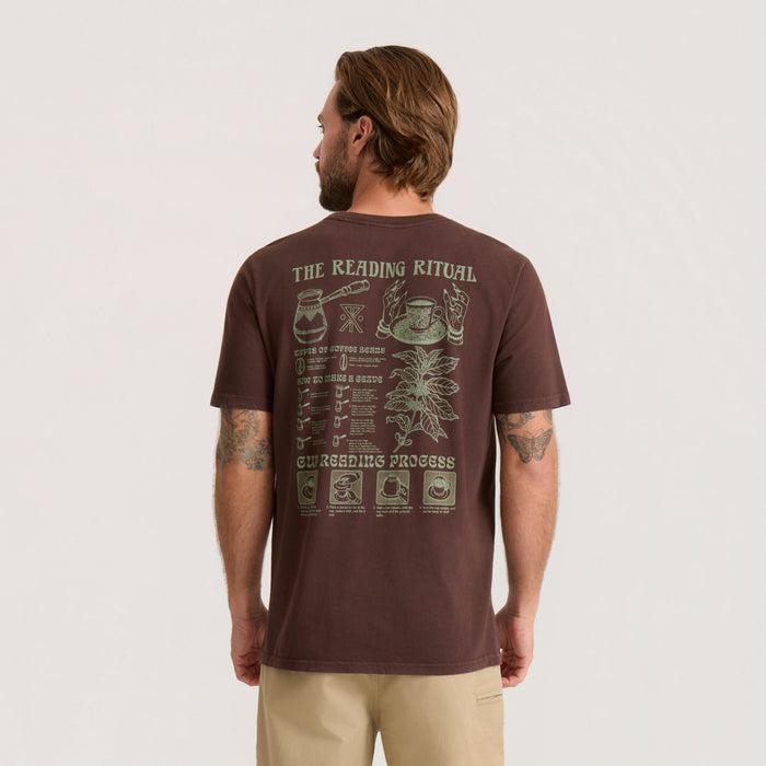 Roark Reading Ritual Premium Tee - Tobacco