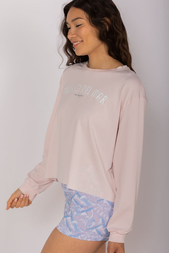 Reel Skipper La Girlfriend UV Shirt - Fresco Del Mar Baby Pink by Reel Skipper