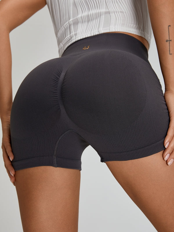 Ribbed Scrunch Bum Quick-drying Short Tracksuit