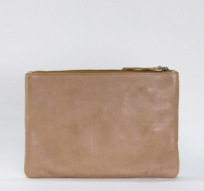 Rock Paper Scissors Feed Woven Clutch Pouch - Rock Paper Scissors - On The EDGE