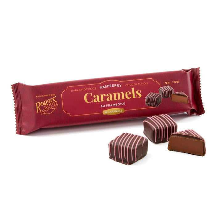ROGERS' Chocolate Raspberry Caramel Sleeve | 4pc 78g
