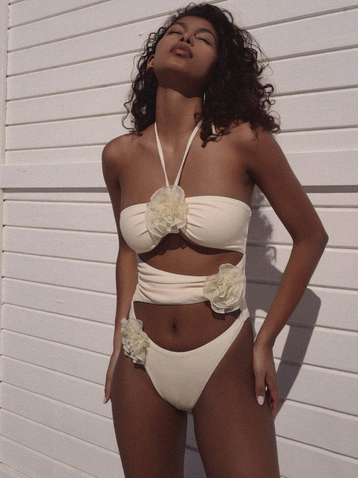 Rose Flower One Piece