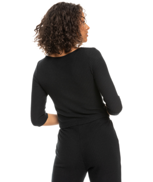 Roxy Looking Good Tie Front Cardigan Top by Roxy