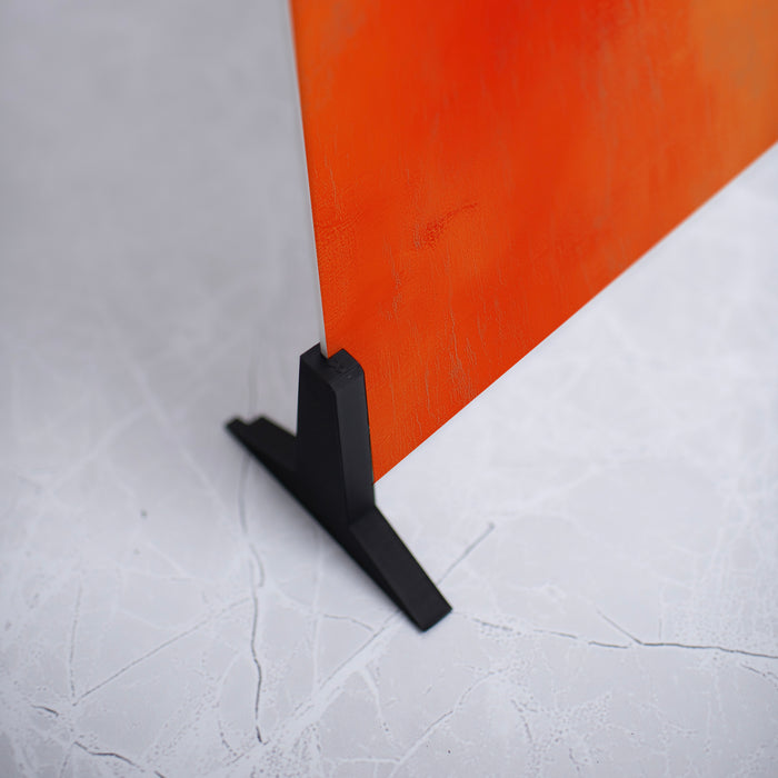Rustic bold Blazing Orange