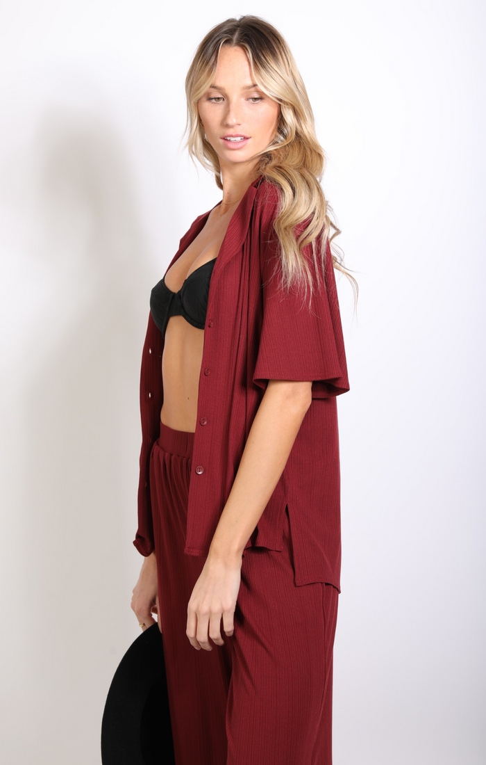 Rusty Koa Short Sleeve Top by Rusty