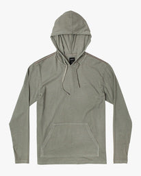 RVCA Pigment Hooded Long Sleeve Tee by RVCA