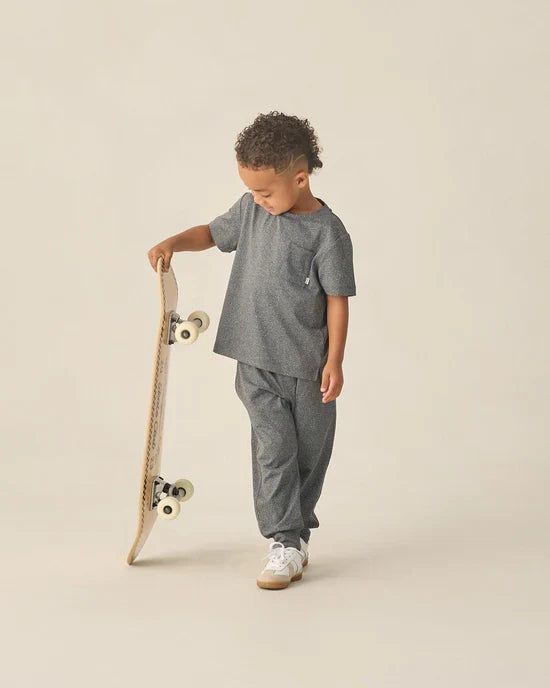 Rylee and Cru Century Tech Jogger - Heathered Black