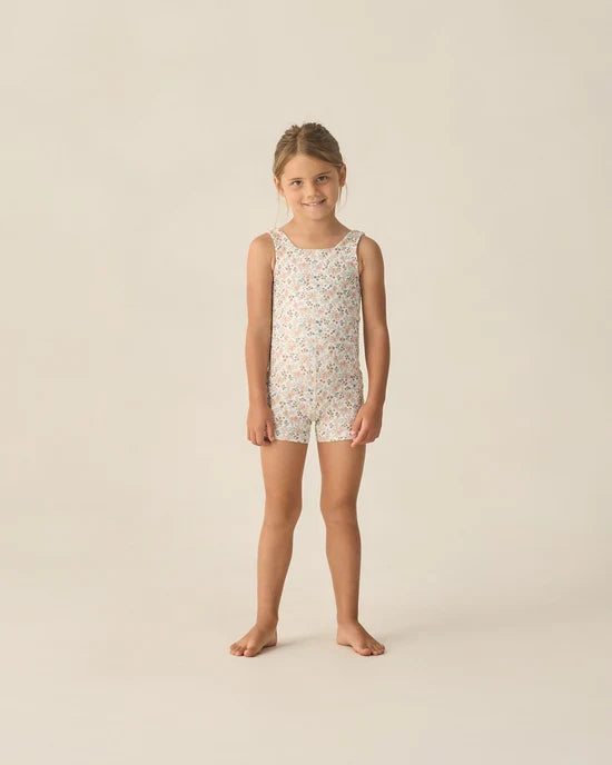 Rylee and Cru Malibu Bodysuit - Flower Field