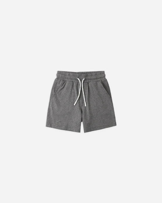 Rylee and Cru Oceanside Tech Short - Heathered Black
