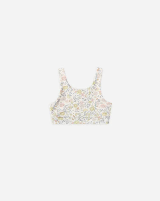 Rylee and Cru Swift Sports Bra - Citron Bloom