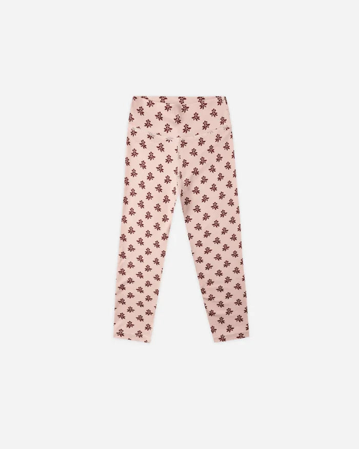 Rylee & Cru Basic Legging - Blush Fleur