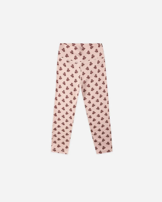 Rylee & Cru Basic Legging - Blush Fleur