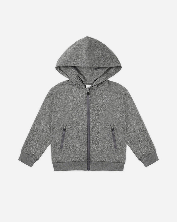 Rylee & Cru Century Tech Hoodie - Heathered Black