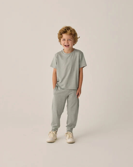 Rylee & Cru Century Tech Jogger - Heathered Eucalyptus