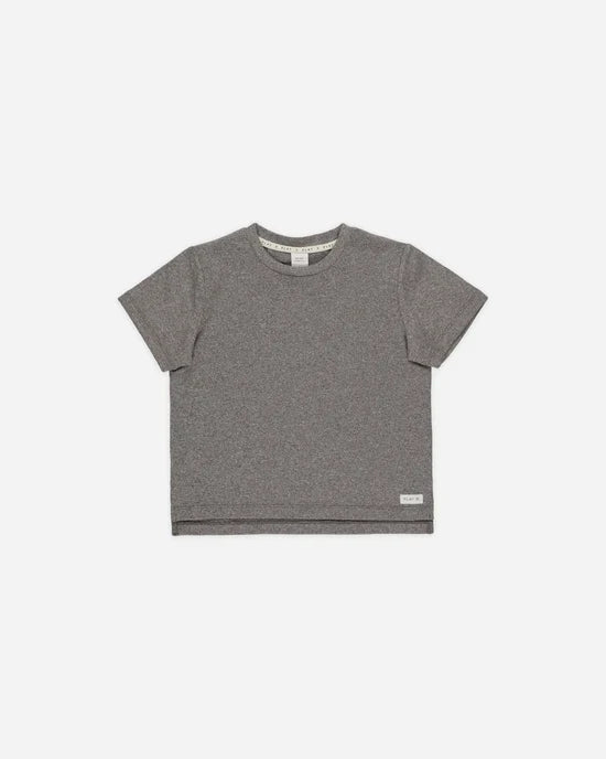 Rylee & Cru Cove Essential Tee - Heathered Grey