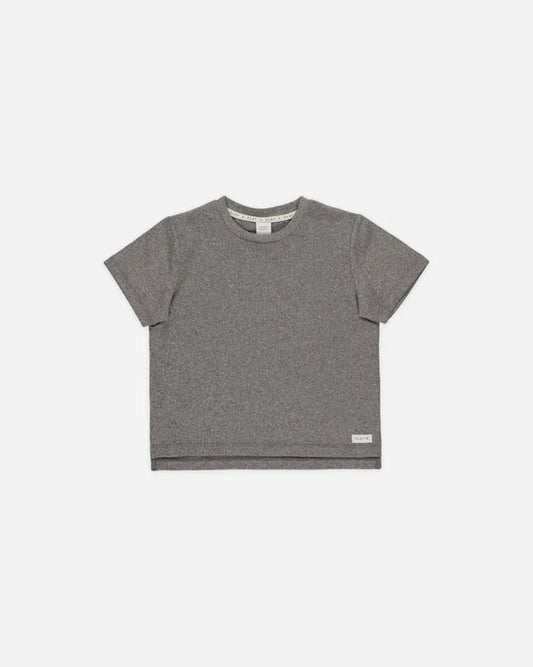 Rylee & Cru Cove Essential Tee - Heathered Grey