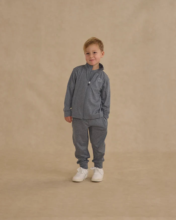 Rylee & Cru Technical Jacket - Heathered Navy