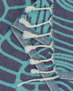 Sand Cloud Swirl Turtle Towel
