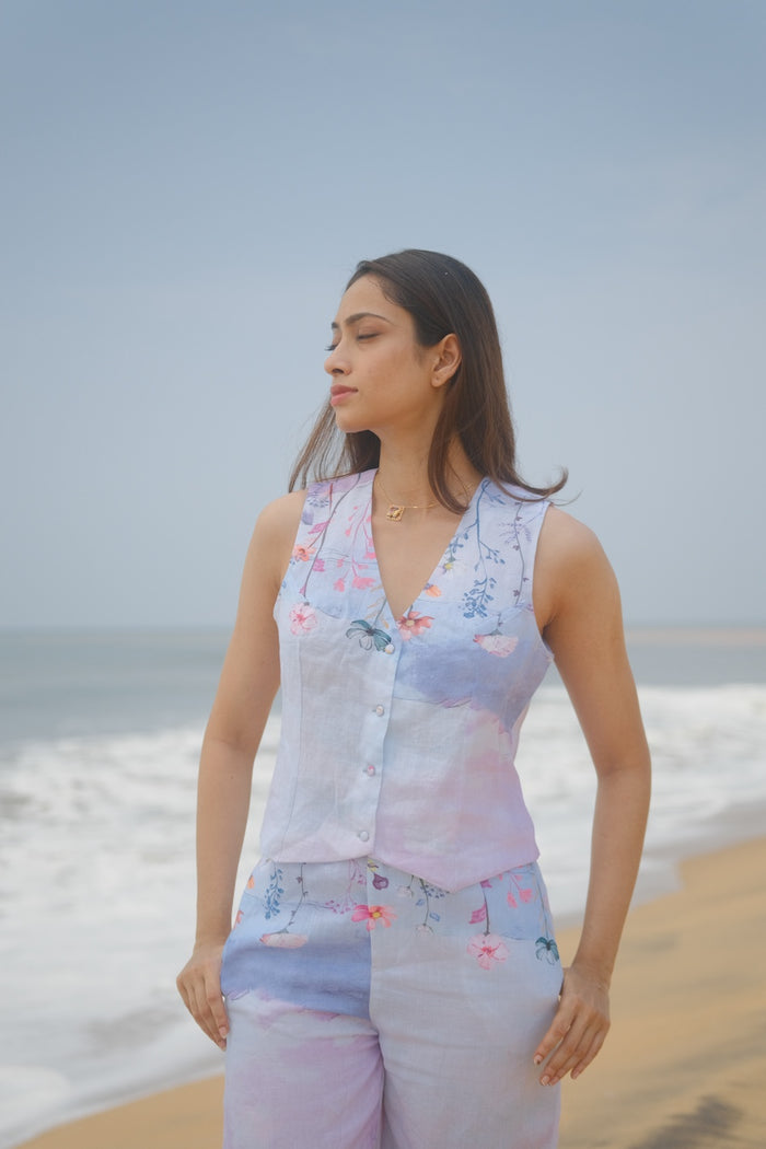 Seher Linen Co-ord Set