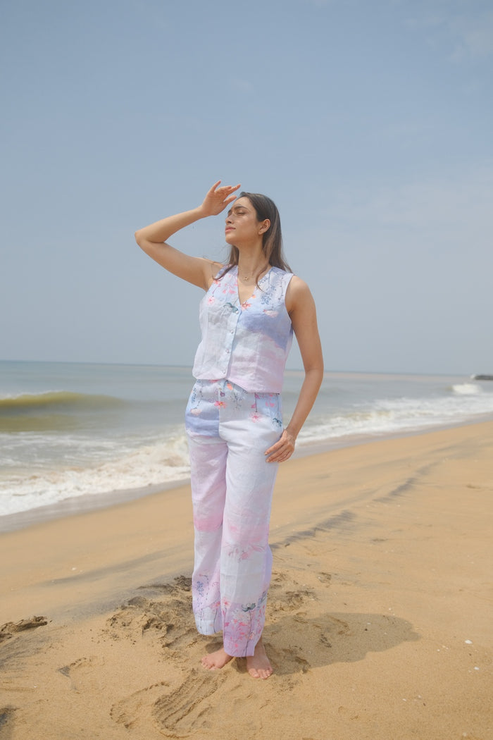 Seher Linen Co-ord Set
