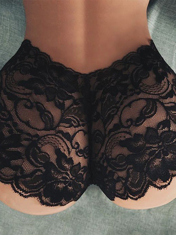 Sexy Flower Lace Panties