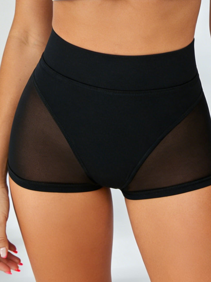 Sexy Sheer Mesh Quick-dry Shorts
