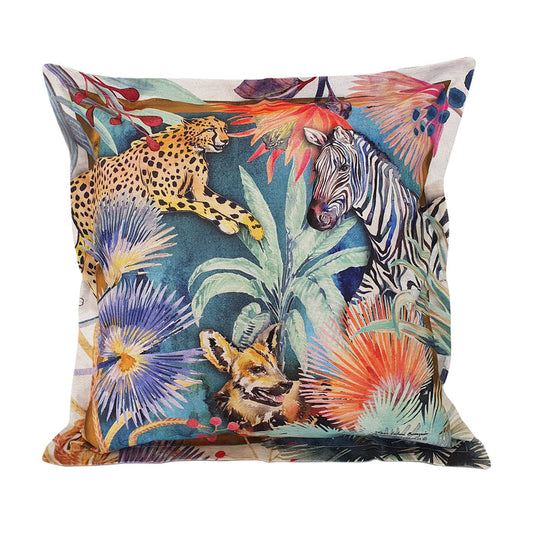 Sharon B Design Wildlife Cheetah Pillow Cover