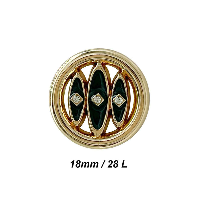 Gold black / 18mm(28L) / 8 Button