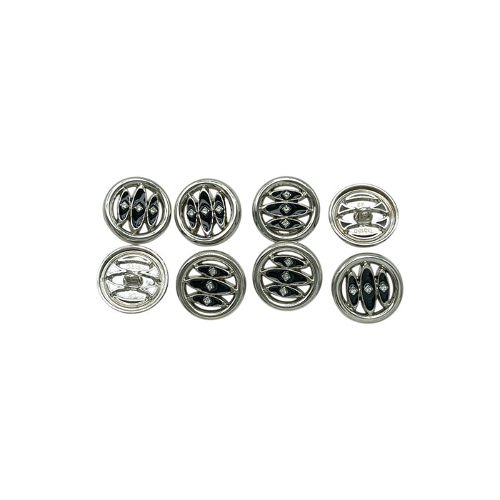 Silver black / 18mm(28L) / 50 Buttons