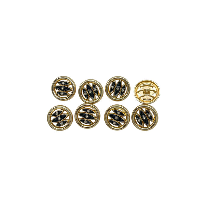 Gold black / 18mm(28L) / 50 Buttons