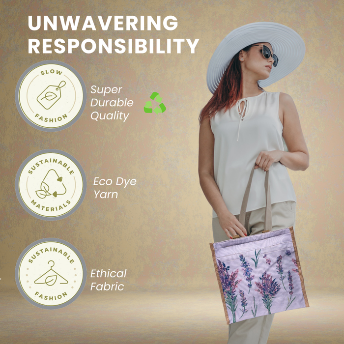SHOP-LAVENDER | Lavender Shopper Bag