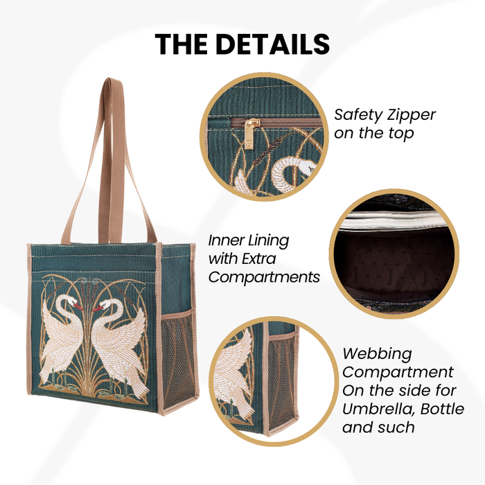 SHOP-SWAN | Swan Shopper Shoulder Bag