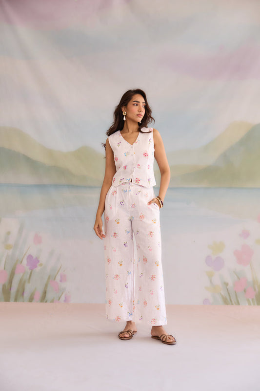 Shweth Linen Co-ord Set
